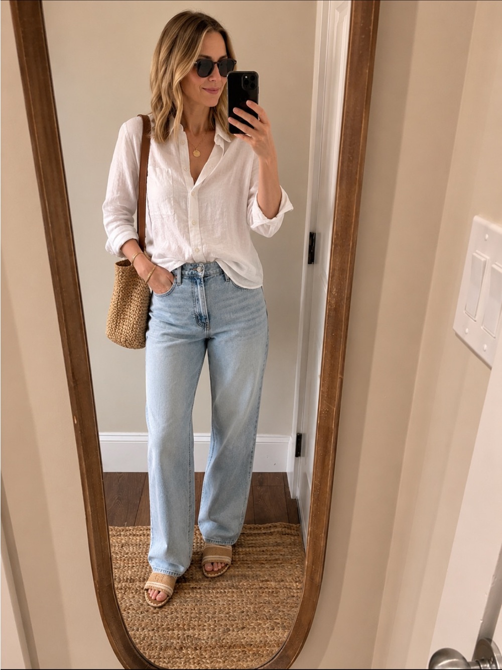 Lucky Brand Light Blue Straight Leg Jeans